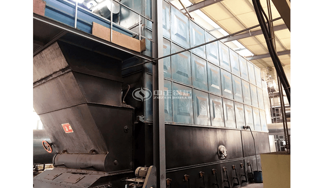 吉華集團(tuán)1000萬(wàn)大卡YLW臥式燃煤導(dǎo)熱油鍋爐